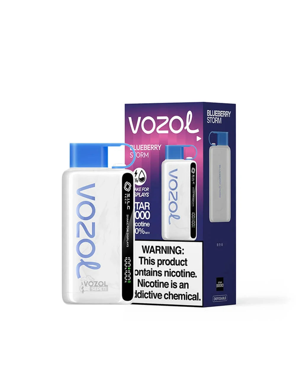 Vozol 12000 Puff Blueberry Storm